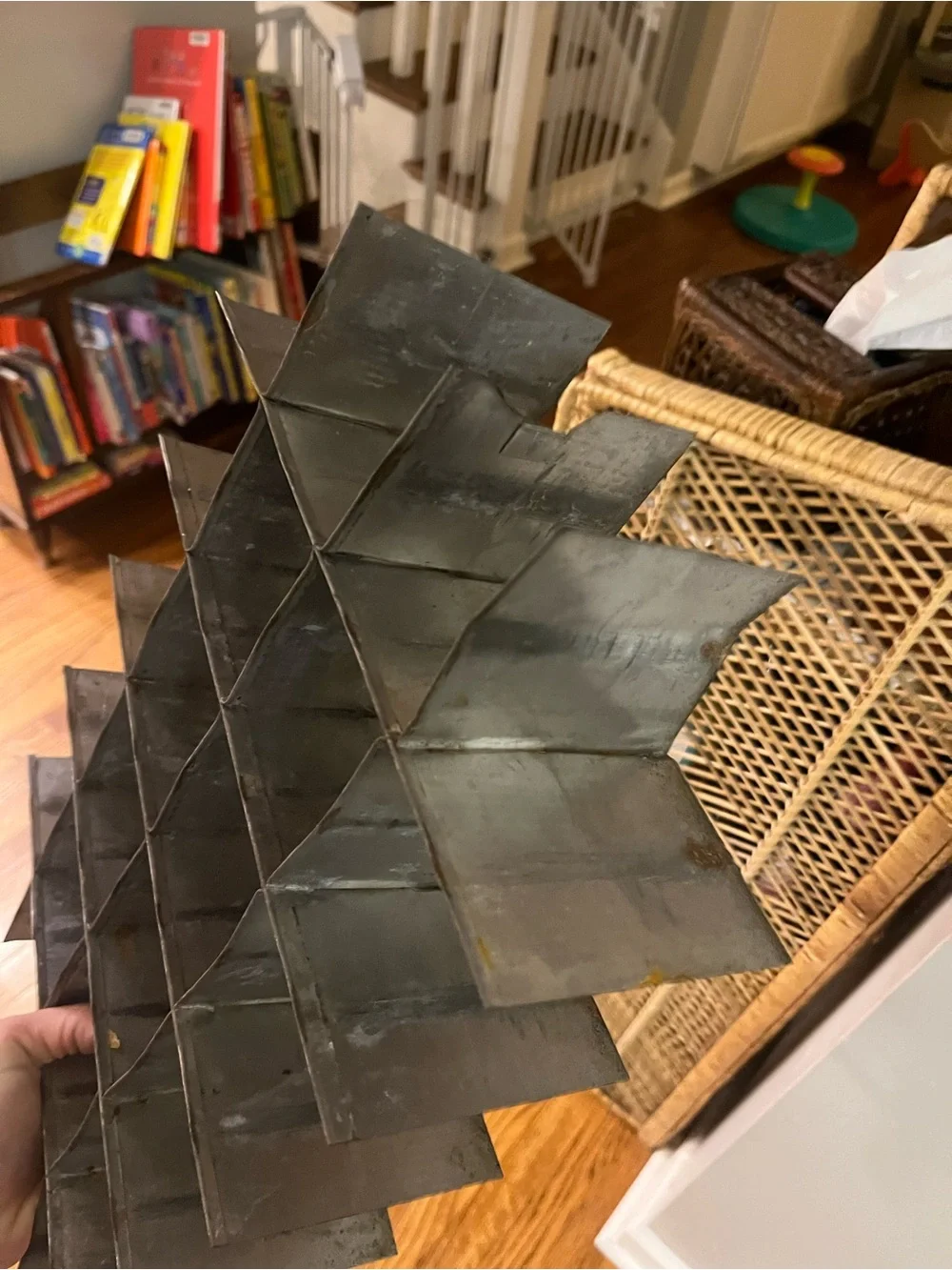 Antique Bottle Holder for Crate